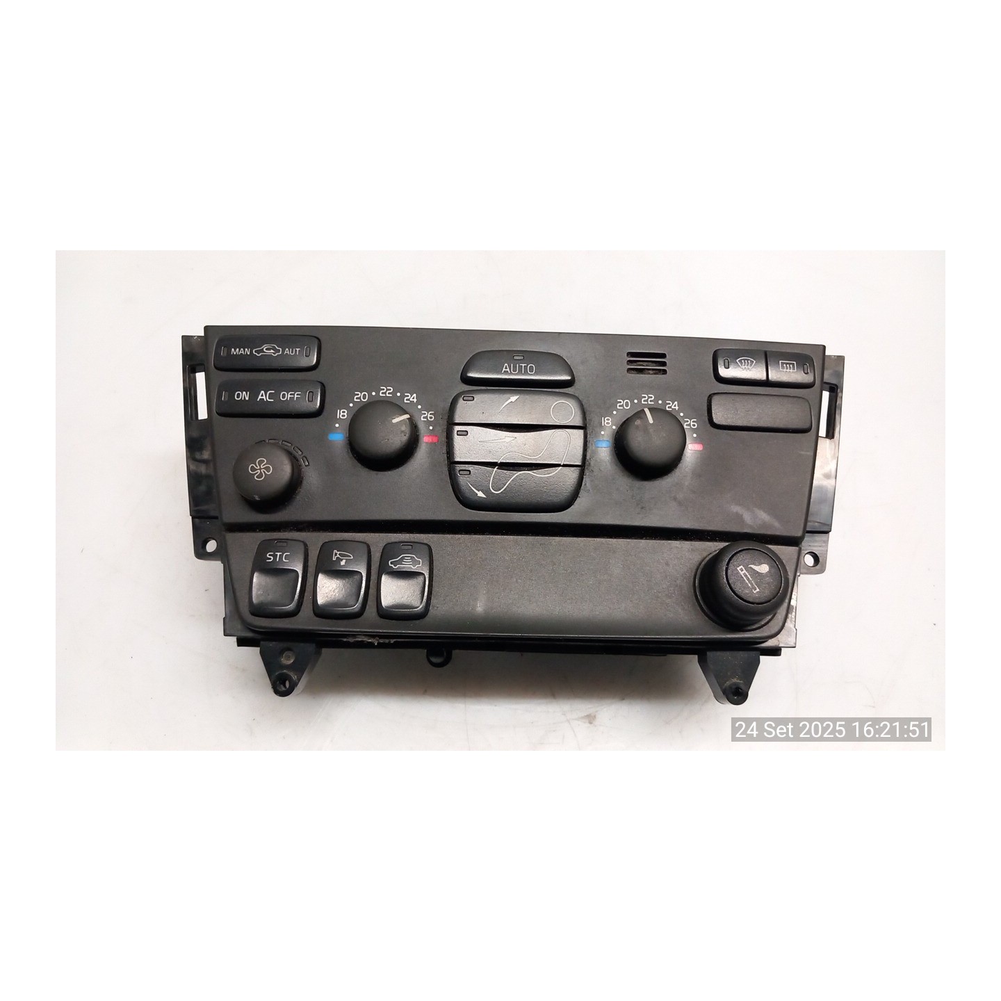 BLOCCO COMANDO CLIMATIZZAZIONE 034 VOLVO S60 (09/00-11/09) D5244T 30782690