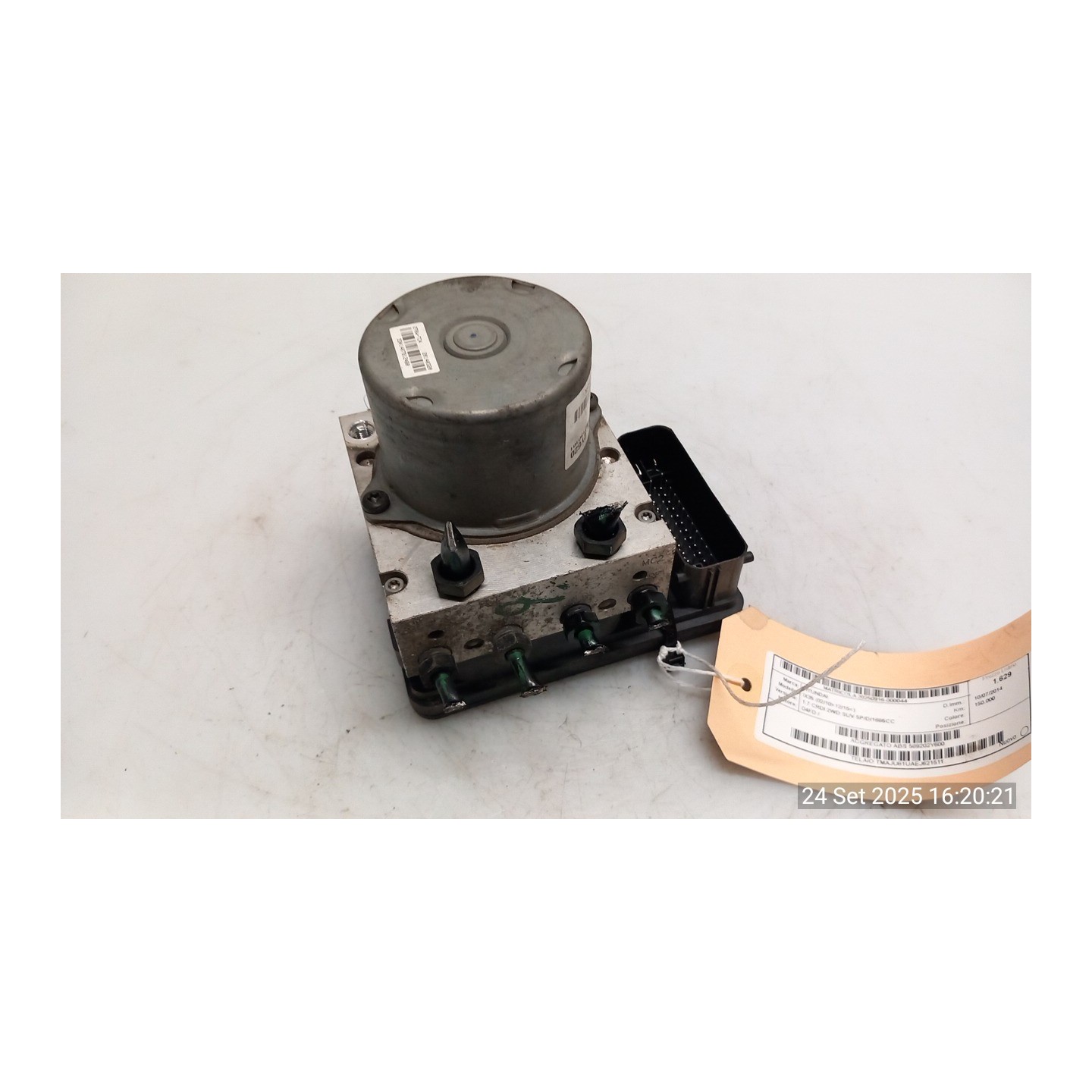 AGGREGATO ABS 044 HYUNDAI IX35 (02/10-12/15) D4FD 589202Y600