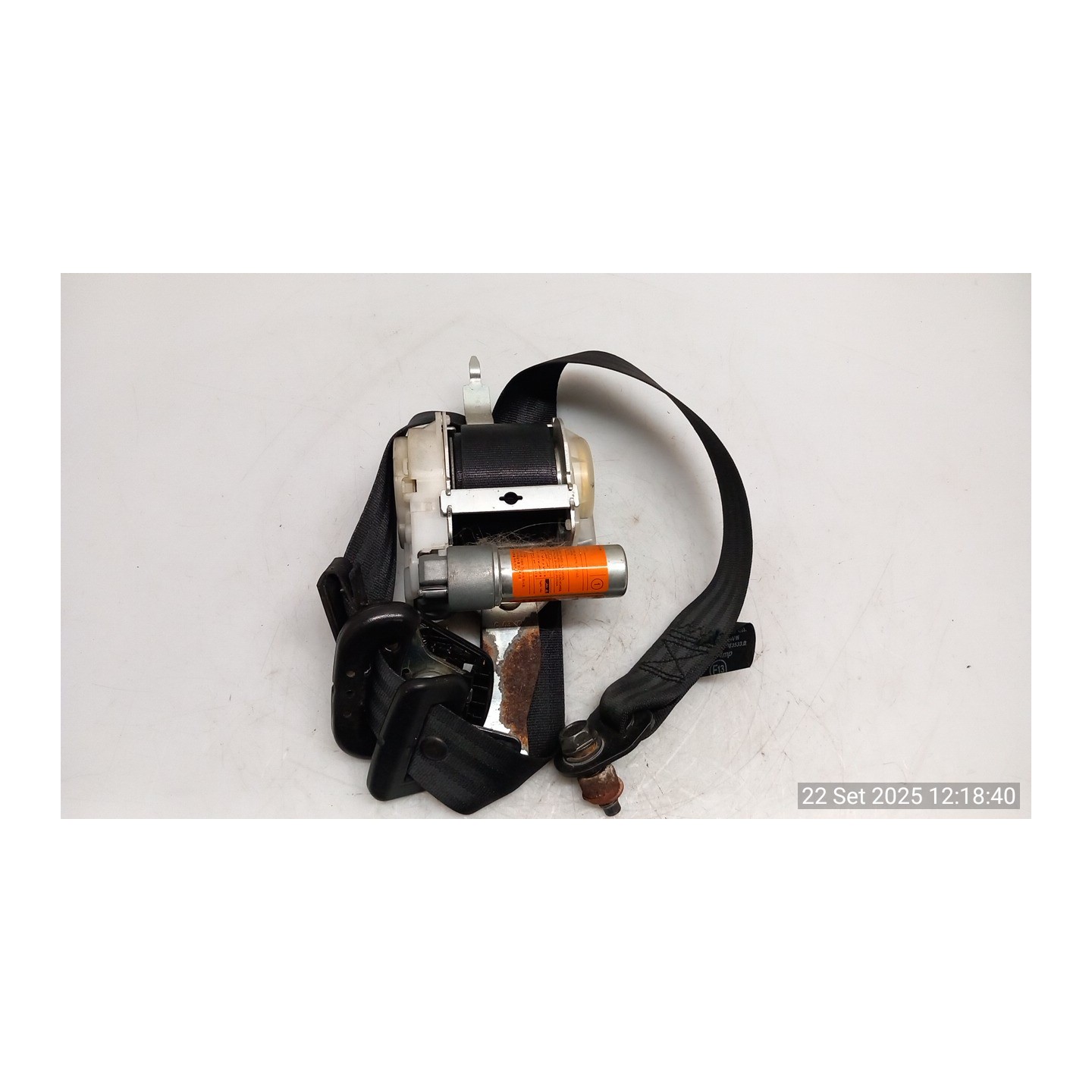 CINTURA DI SICUREZZA ANT. SX. 017 CHEVROLET (DAEWOO) MATIZ (M200) (04/05-12/10) A08S3 96419611