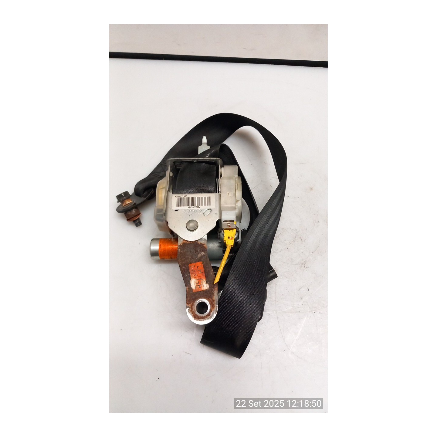 CINTURA DI SICUREZZA ANT. SX. 017 CHEVROLET (DAEWOO) MATIZ (M200) (04/05-12/10) A08S3 96419611