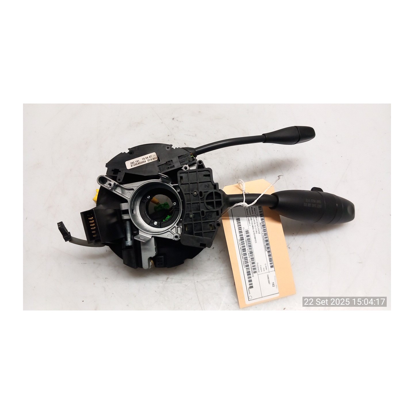BLOCCO COMANDO VOLANTE LUCI 049 MERCEDES-BENZ CLASSE B (T245) (03/05-03/13) 640941 A1695450210