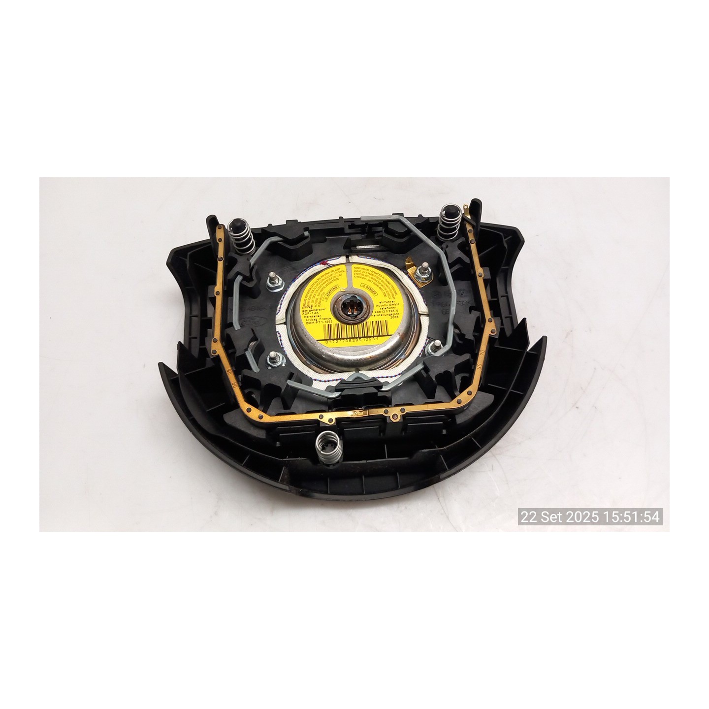 DISPOSITIVO AIRBAG LATO GUIDA 082 FORD FUSION (CBK) (09/02-) FYJA 1369295