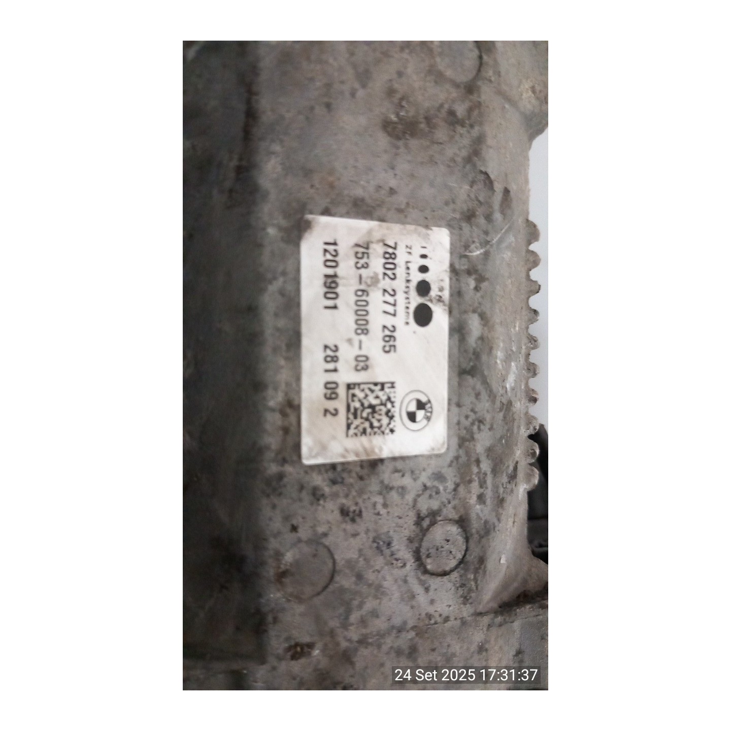 SCATOLA STERZO 055 BMW SERIE 1 (E81/E87) (03/07-12/12 N47D20C 32106872478