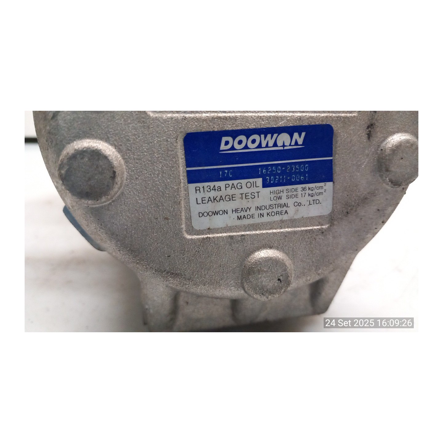COMPRESSORE A/C 016 KIA SORENTO 1A SERIE (08/06-11/09 D4CB 977013E050