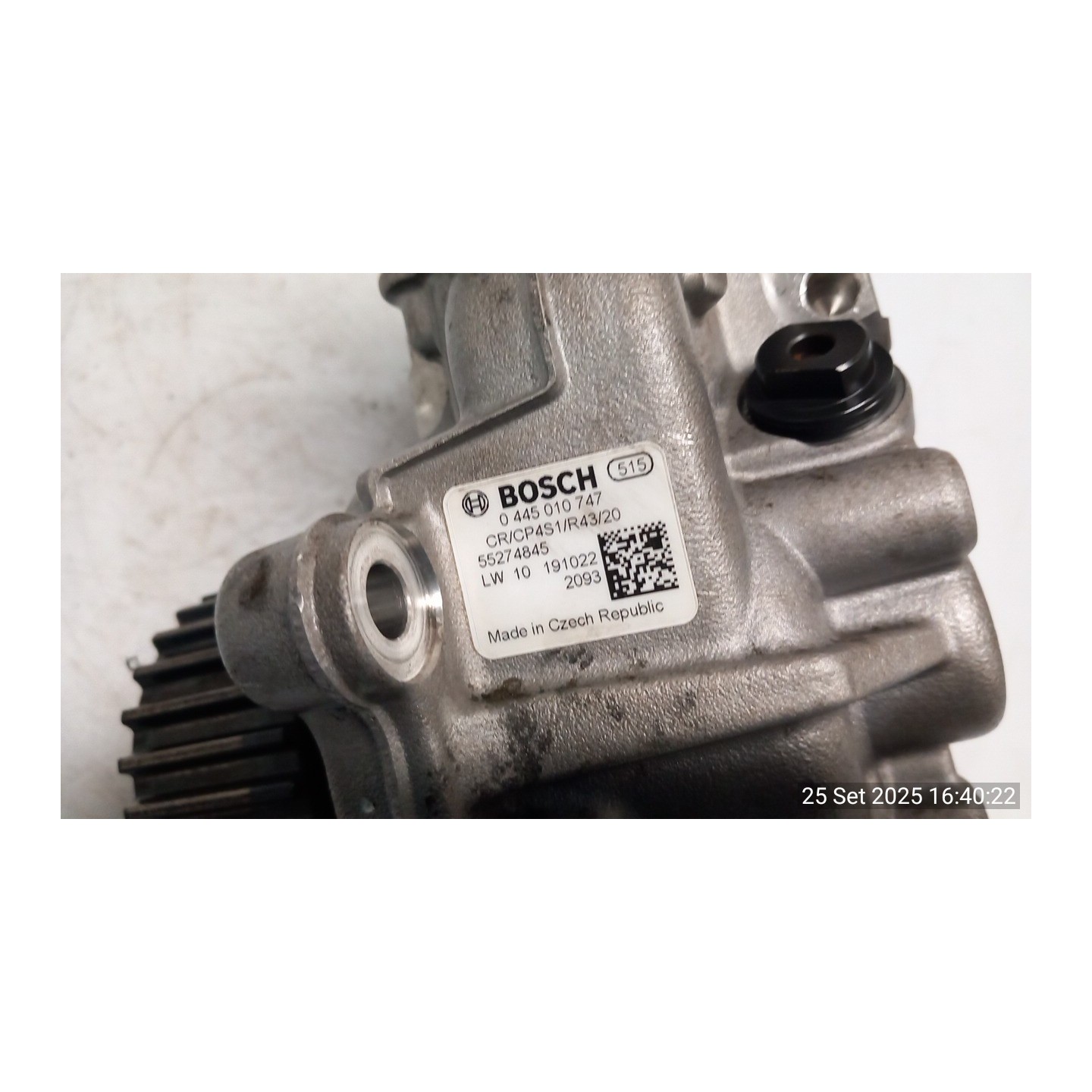 POMPA INIEZIONE 079 ALFA ROMEO STELVIO (6V) (01/17-10/22) 55284529 55274845