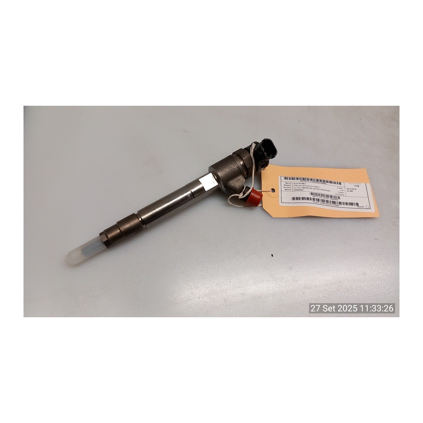 INIETTORE DIESEL 082 ALFA ROMEO STELVIO (6V) (01/17-10/22) 55284529 55260836