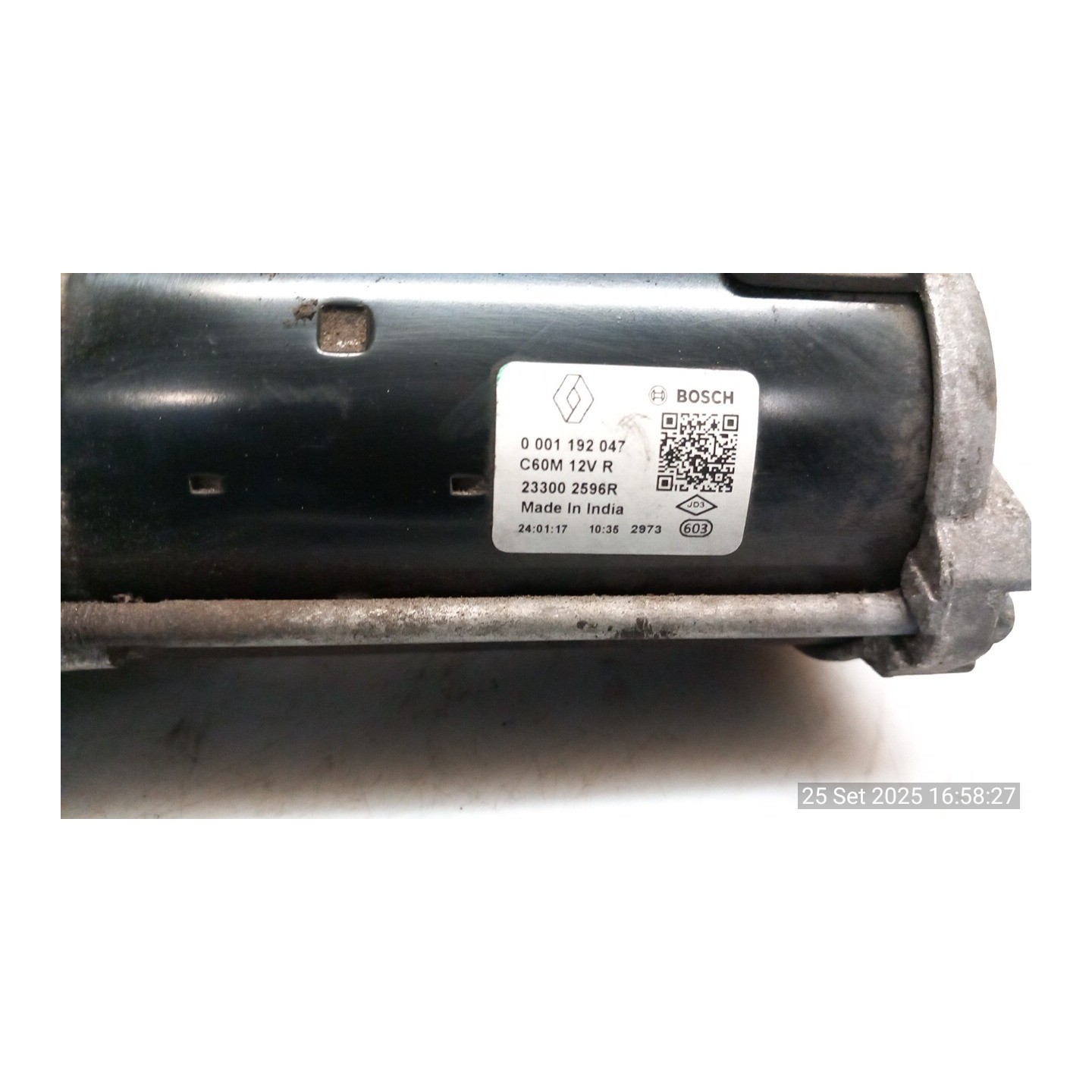 MOTORINO AVVIAMENTO PUNZONATURA. = 0001192047 111 DACIA SANDERO 2A SERIE (12/12-) B4DB4 233002596R