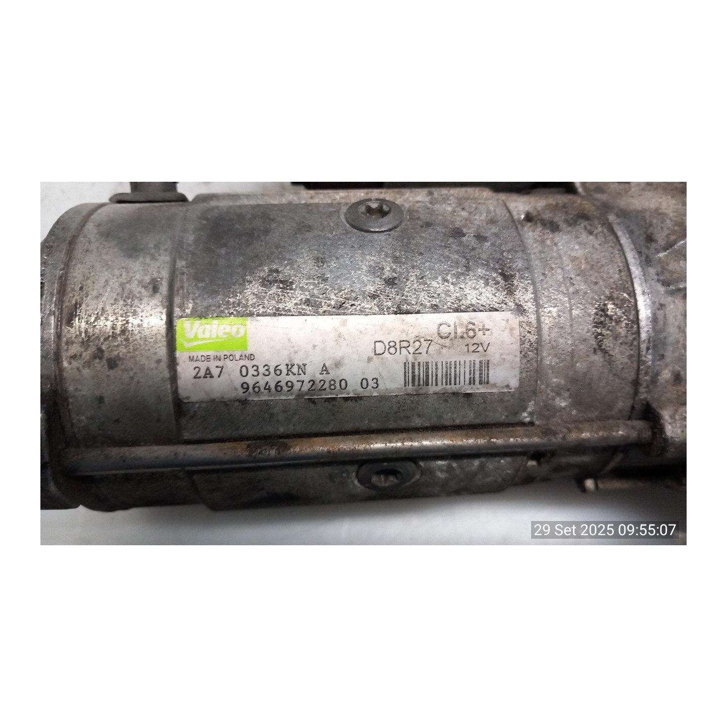 MOTORINO AVVIAMENTO 004 FIAT ULYSSE (2F) (06/02-12/10) 4HW 9670983080