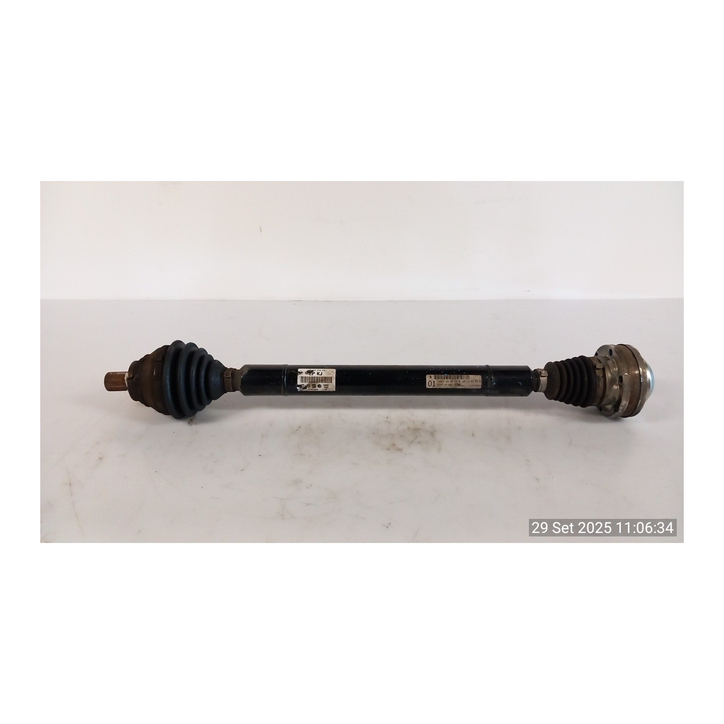 SEMIALBERO ANT. COMPL. DX. 007 VOLKSWAGEN GOLF (5K/AJ) (09/08-) CAX 1K0407764NX
