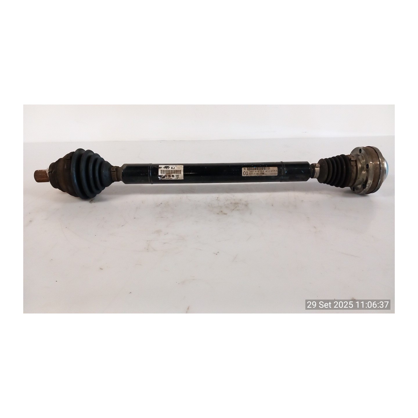 SEMIALBERO ANT. COMPL. DX. 007 VOLKSWAGEN GOLF (5K/AJ) (09/08-) CAX 1K0407764NX