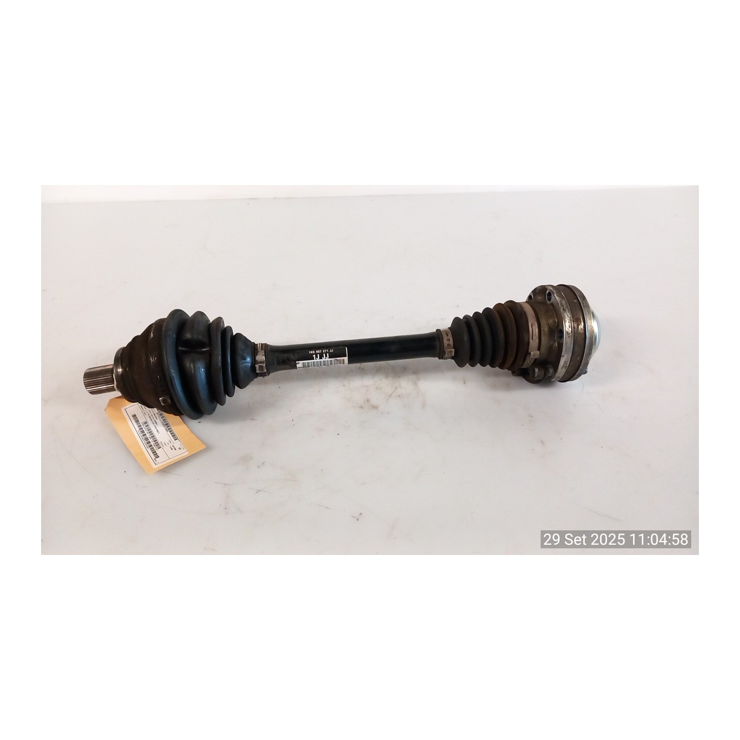 SEMIALBERO ANT. COMPL. SX. 008 VOLKSWAGEN GOLF (5K/AJ) (09/08-) CAX 1K0407271JA
