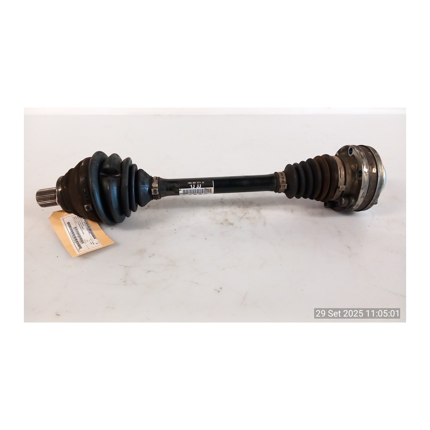 SEMIALBERO ANT. COMPL. SX. 008 VOLKSWAGEN GOLF (5K/AJ) (09/08-) CAX 1K0407271JA