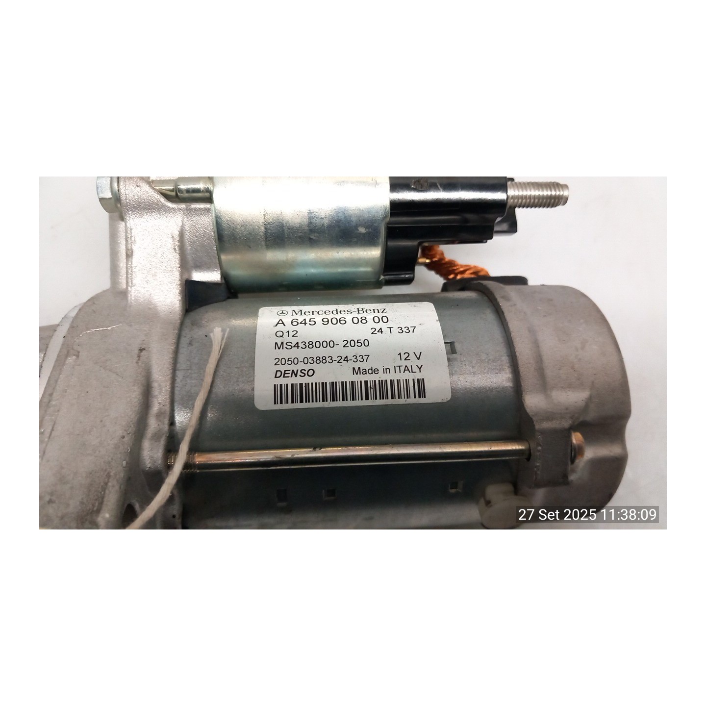 MOTORINO AVVIAMENTO BOSCH 021 MERCEDES-BENZ CLASSE B (T246) (09/11-06/19) 651901 A6459060800