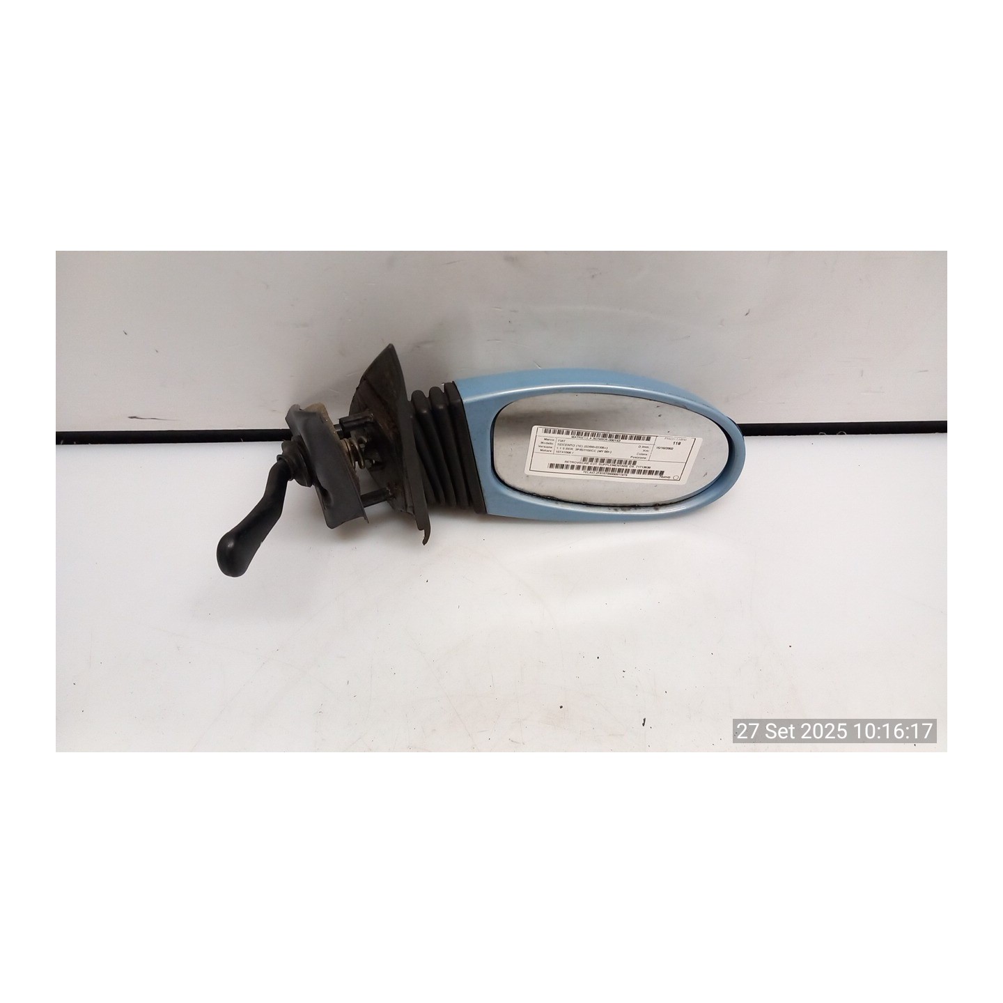 RETROVISORE EST. SUPPLEMENTARE DX. 143 FIAT SEICENTO (1E) (02/98-07/05) 187A1000 71713838