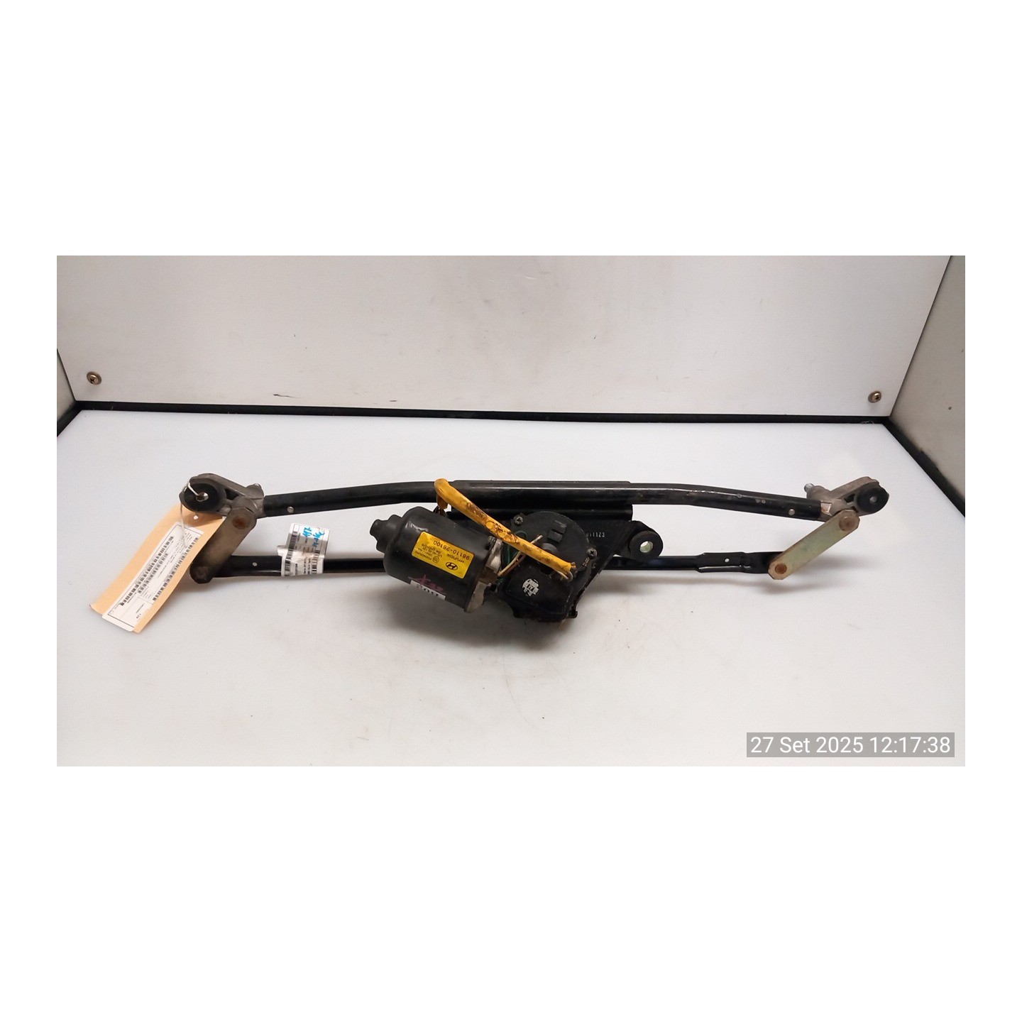 MECCANISMO TERGIPARABREZZA CON MOTORINO 152 HYUNDAI SANTA FE 1A SERIE (01/01-10/06 D4EA 9812026000