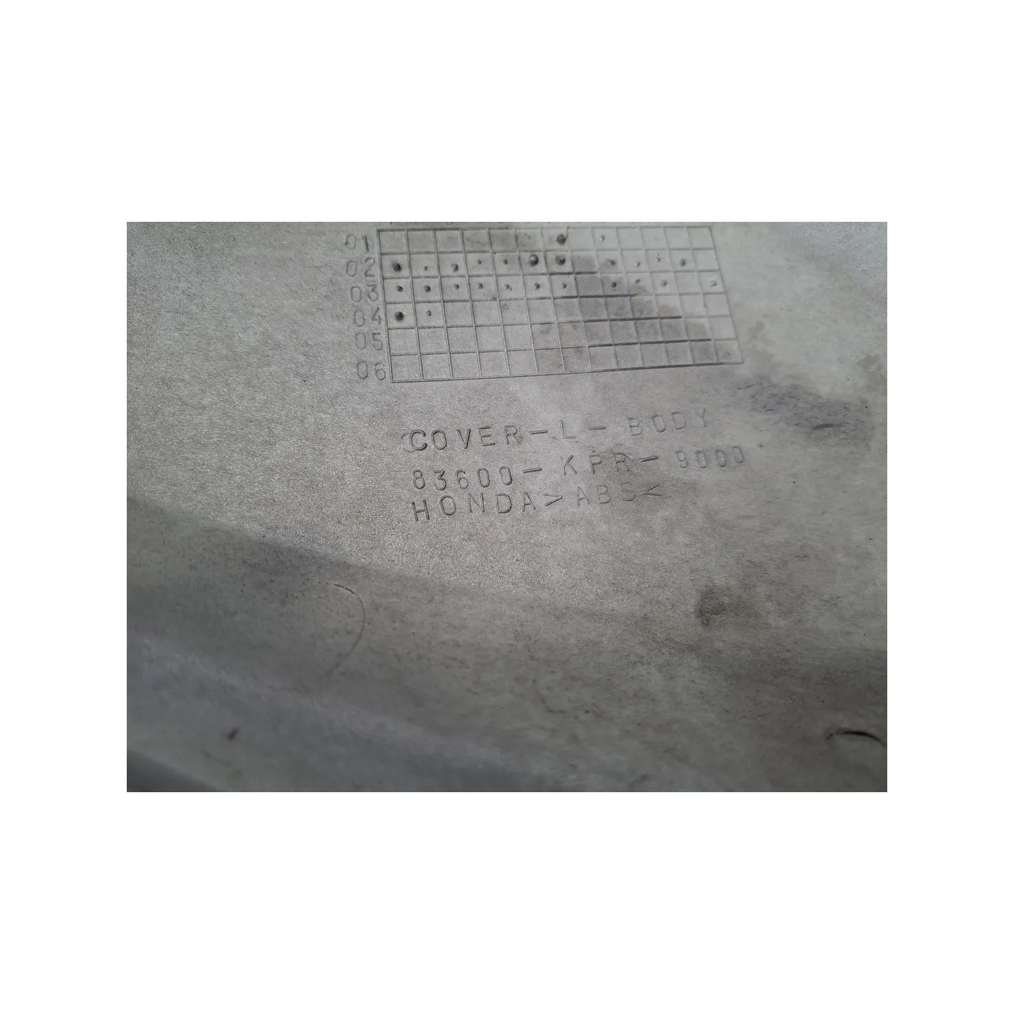 Codone Honda SH 150 (E2) SH 150 Sinistro