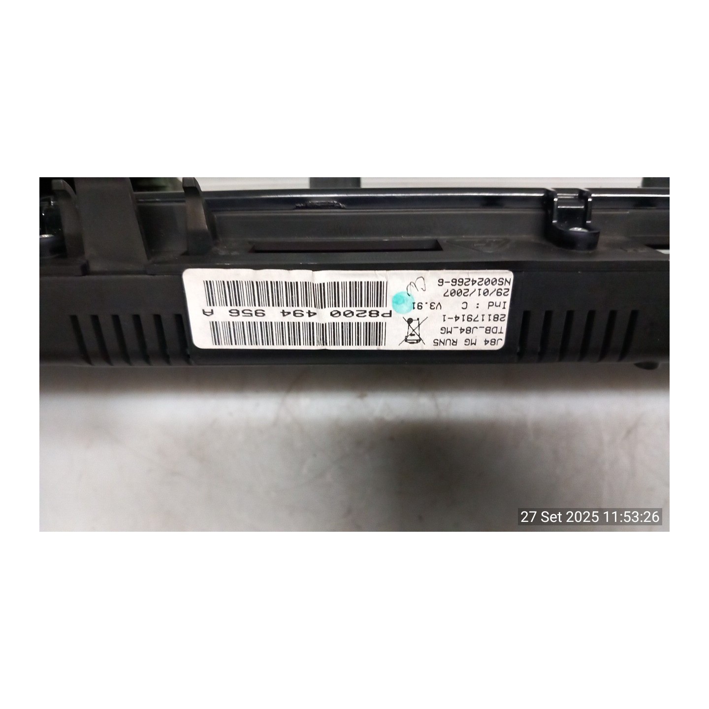 STRUMENTAZIONE COMPL. 026 RENAULT SCENIC 2A SERIE (06/03-08/09) K4MT7 8200461295