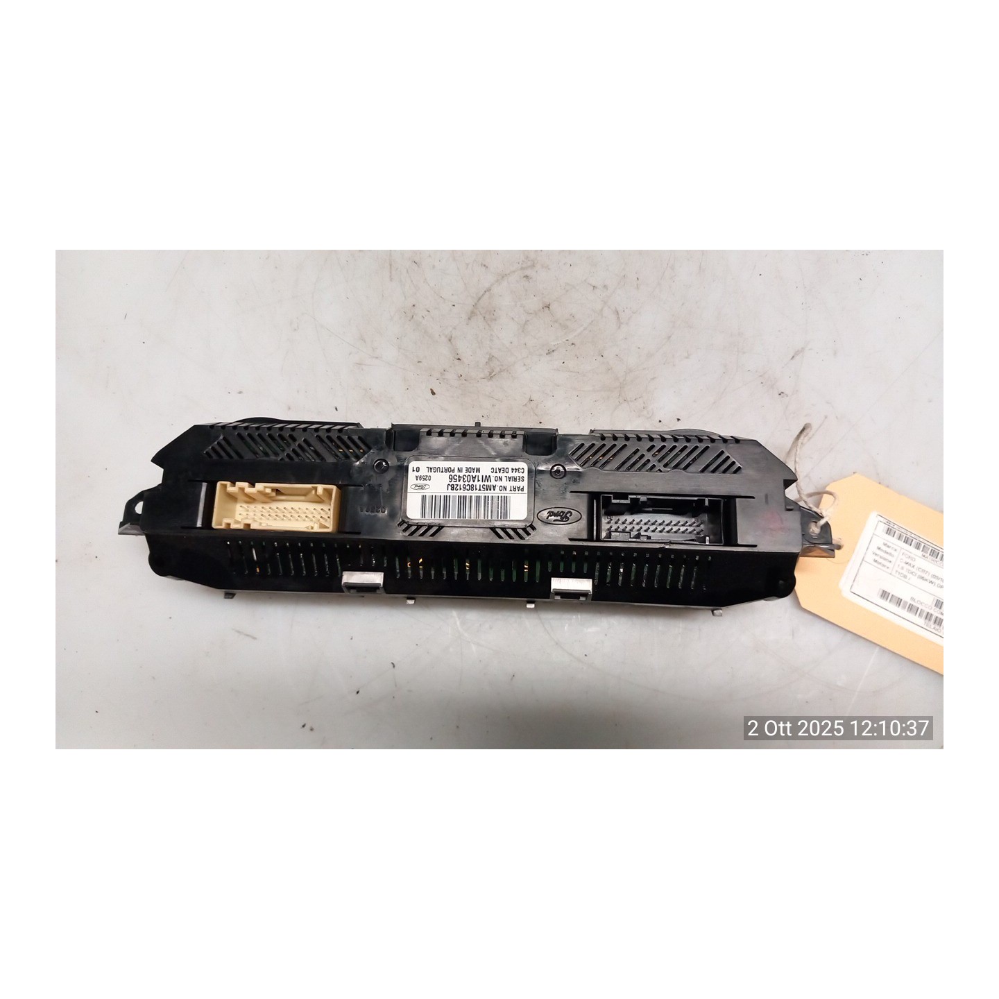 BLOCCO COMANDO CLIMATIZZAZIONE 038 FORD C-MAX (CB7) (09/10-05/15) T1DB 1841564