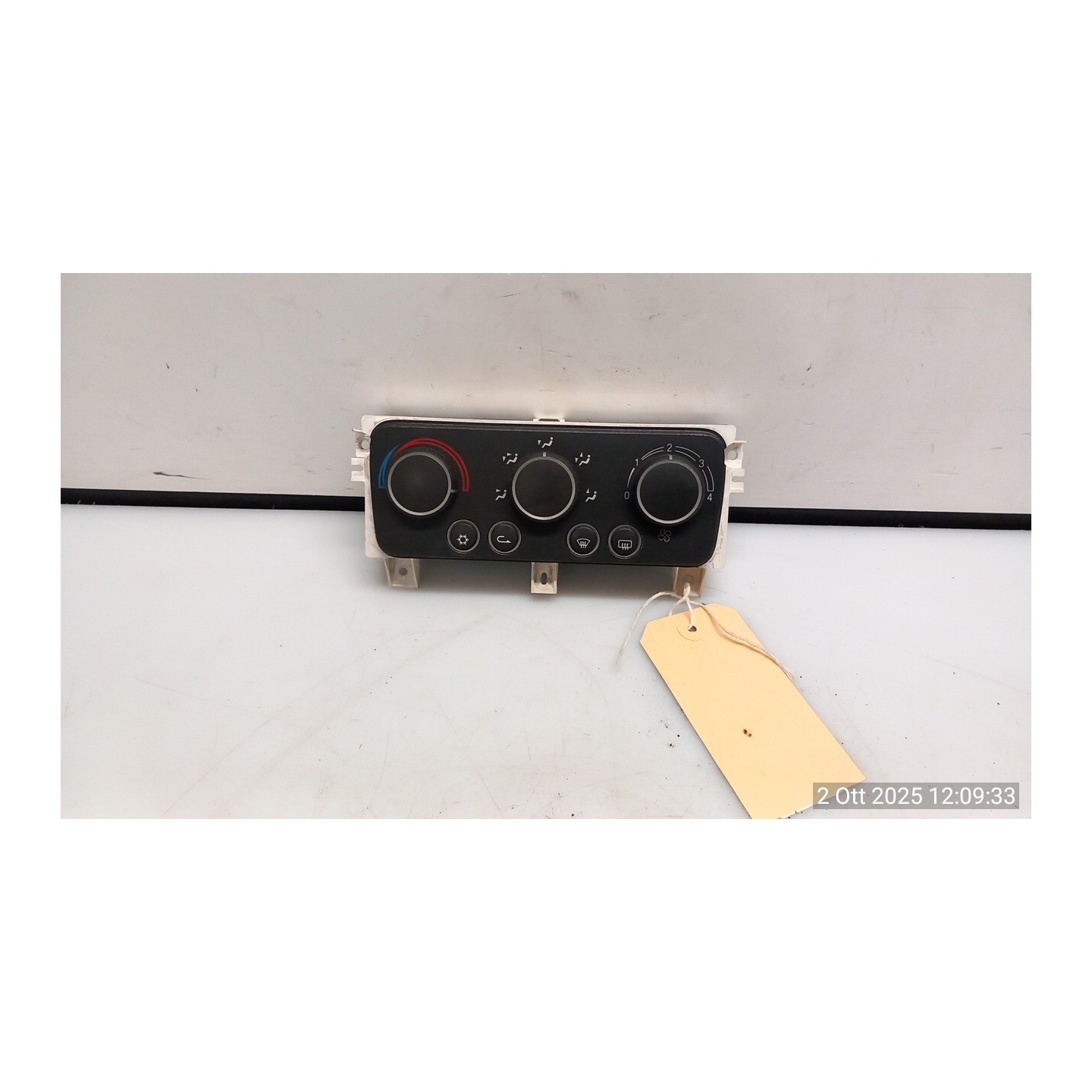 BLOCCO COMANDO CLIMATIZZAZIONE STRUMENTAZIONE SPEC. 062 ALFA ROMEO 159 (X3/X9) (07/05-06/13) 939A1000 60696621