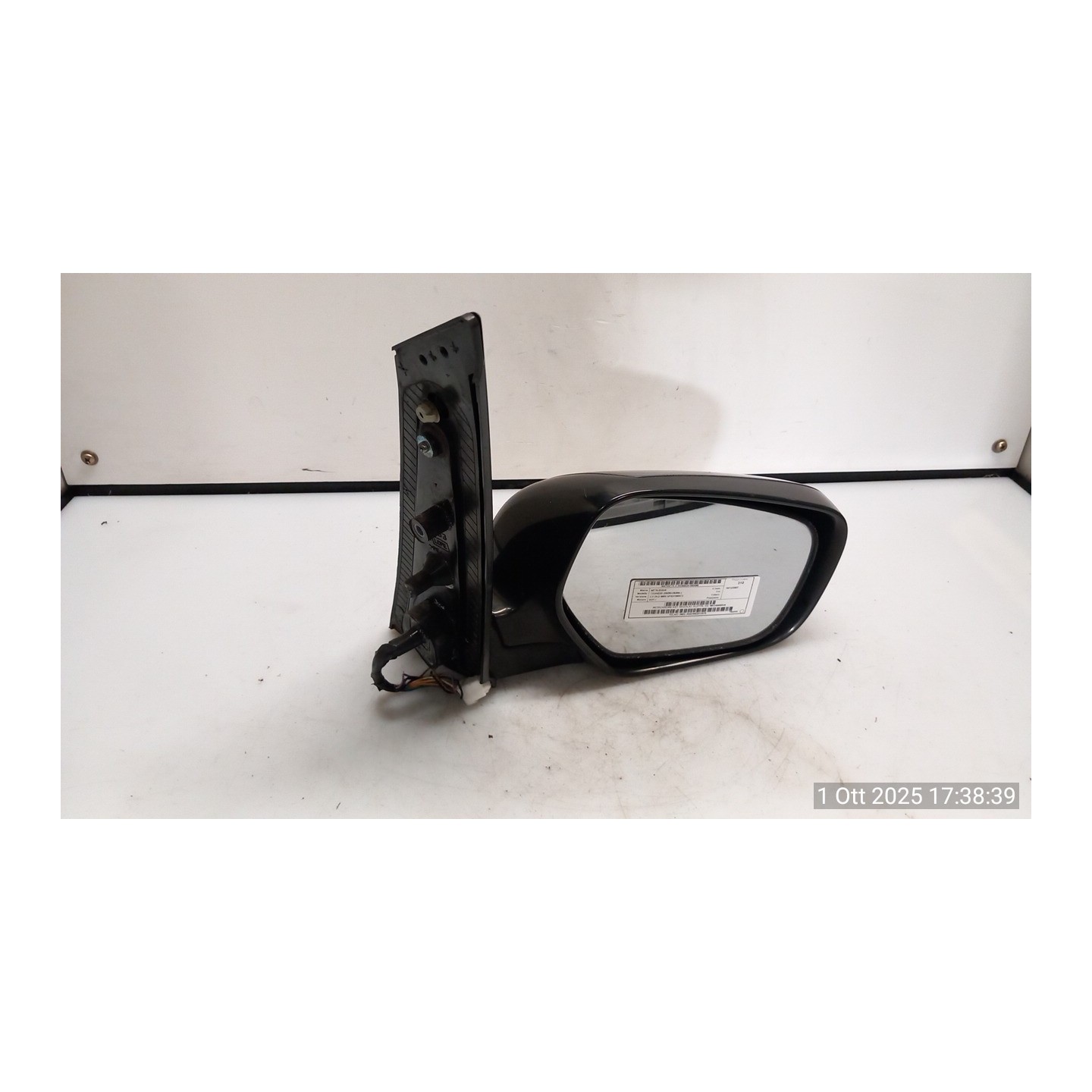 RETROVISORE EST. REGOLAZ. ELETTR. DX. 090 MITSUBISHI GRANDIS (09/05-06/09) BSY MN145650HA