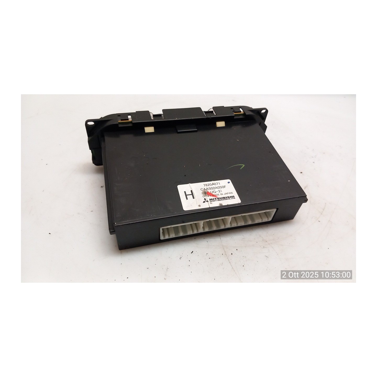 BLOCCO COMANDO CLIMATIZZAZIONE 092 MITSUBISHI GRANDIS (09/05-06/09) BSY 7820A071