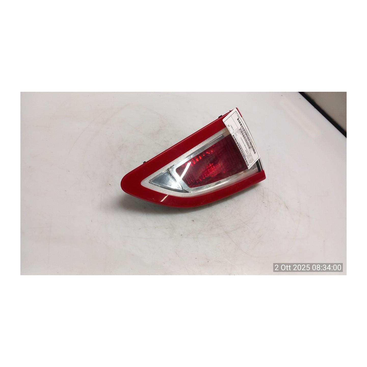 FANALE POST. PARTE INT. SX. 102 RENAULT SCENIC 3A SERIE (04/09-10/13) K9KJ8 265550018R
