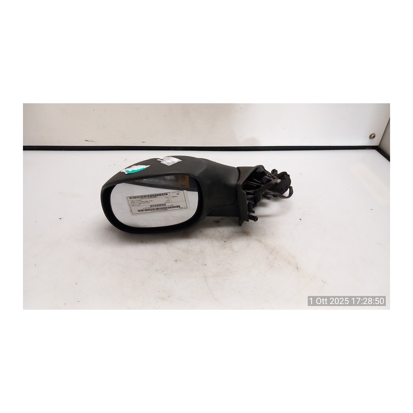 RETROVISORE EST. REGOLAZ. ELETTR. SX. 011 CITROEN C3 2A SERIE (09/05-11/10) HFX 8149FJ