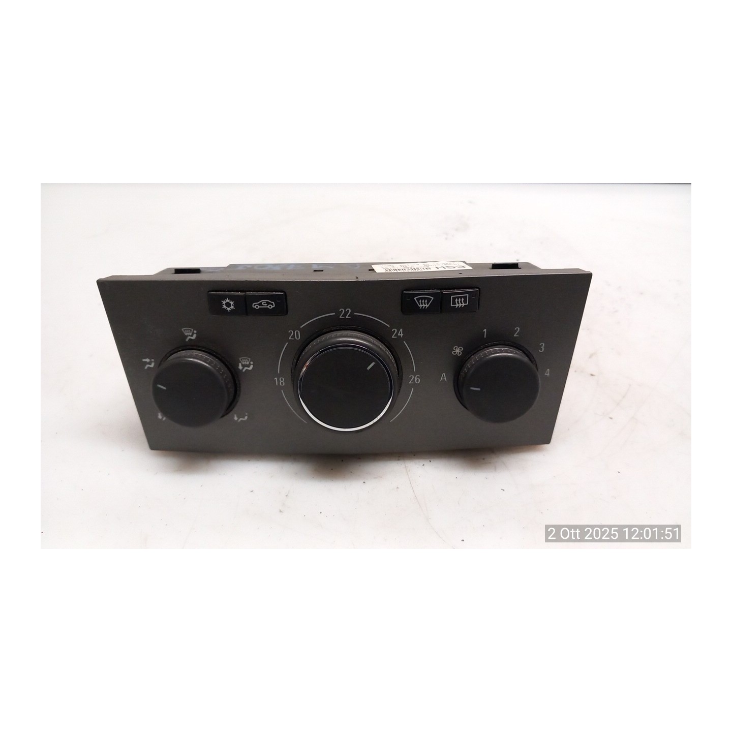 BLOCCO COMANDO CLIMATIZZAZIONE 022 KIA VENGA (01/10-) D4FC 972501P400EQ