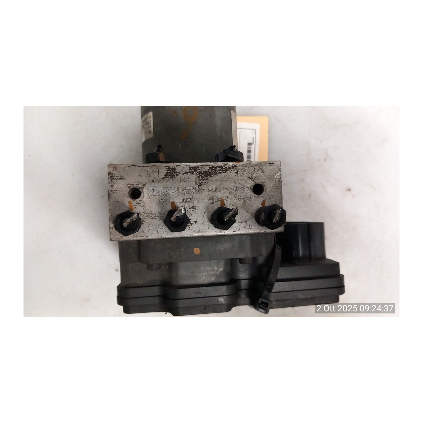 AGGREGATO ABS 023 KIA VENGA (01/10-) D4FC 589201P180