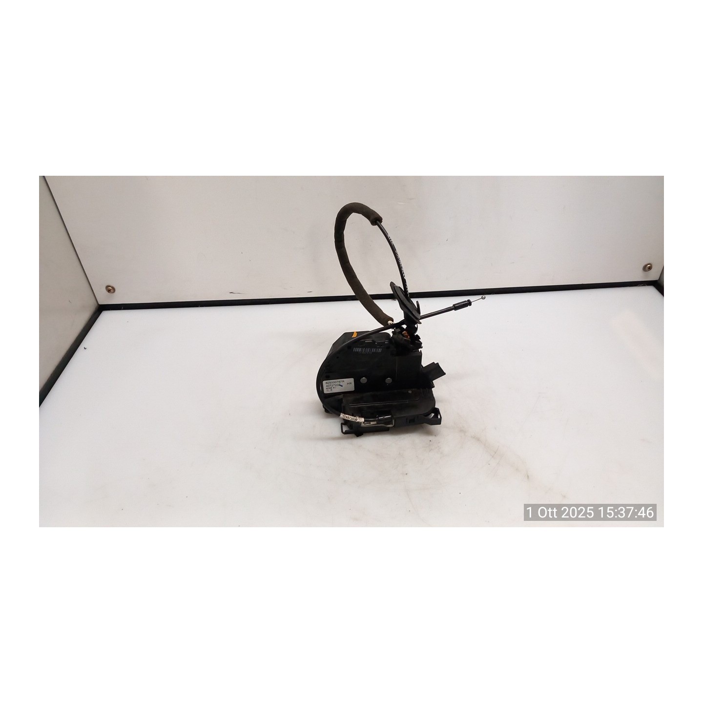 SERRATURA PORTA POST. C/BLOCCAGGIO ELETTROMAGNETICO DX. 034 RENAULT CLIO 4A SERIE (07/12-12/16) K9KC6 825000767R