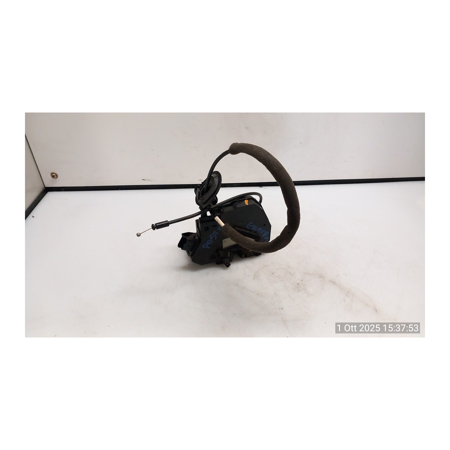 SERRATURA PORTA POST. C/BLOCCAGGIO ELETTROMAGNETICO DX. 034 RENAULT CLIO 4A SERIE (07/12-12/16) K9KC6 825000767R