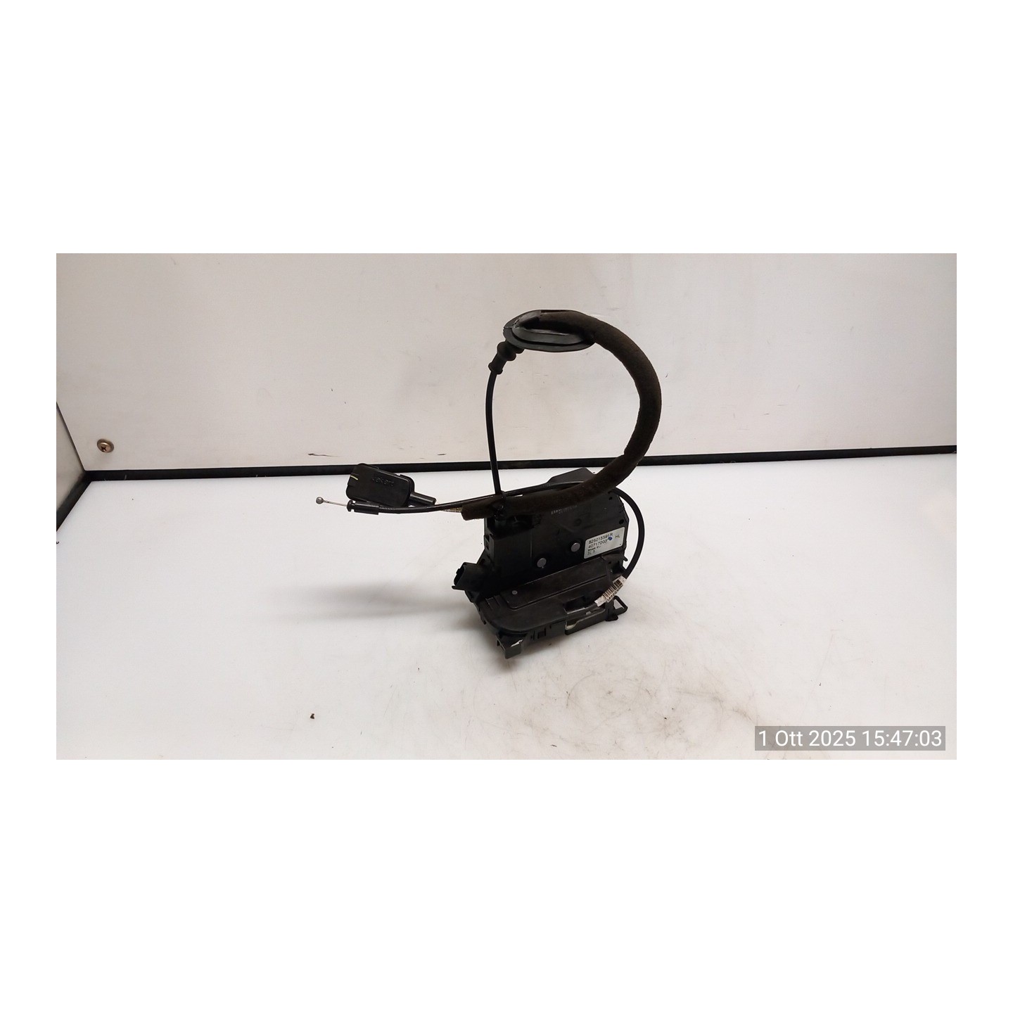 SERRATURA PORTA POST. C/BLOCCAGGIO ELETTROMAGNETICO SX. 035 RENAULT CLIO 4A SERIE (07/12-12/16) K9KC6 825015591R
