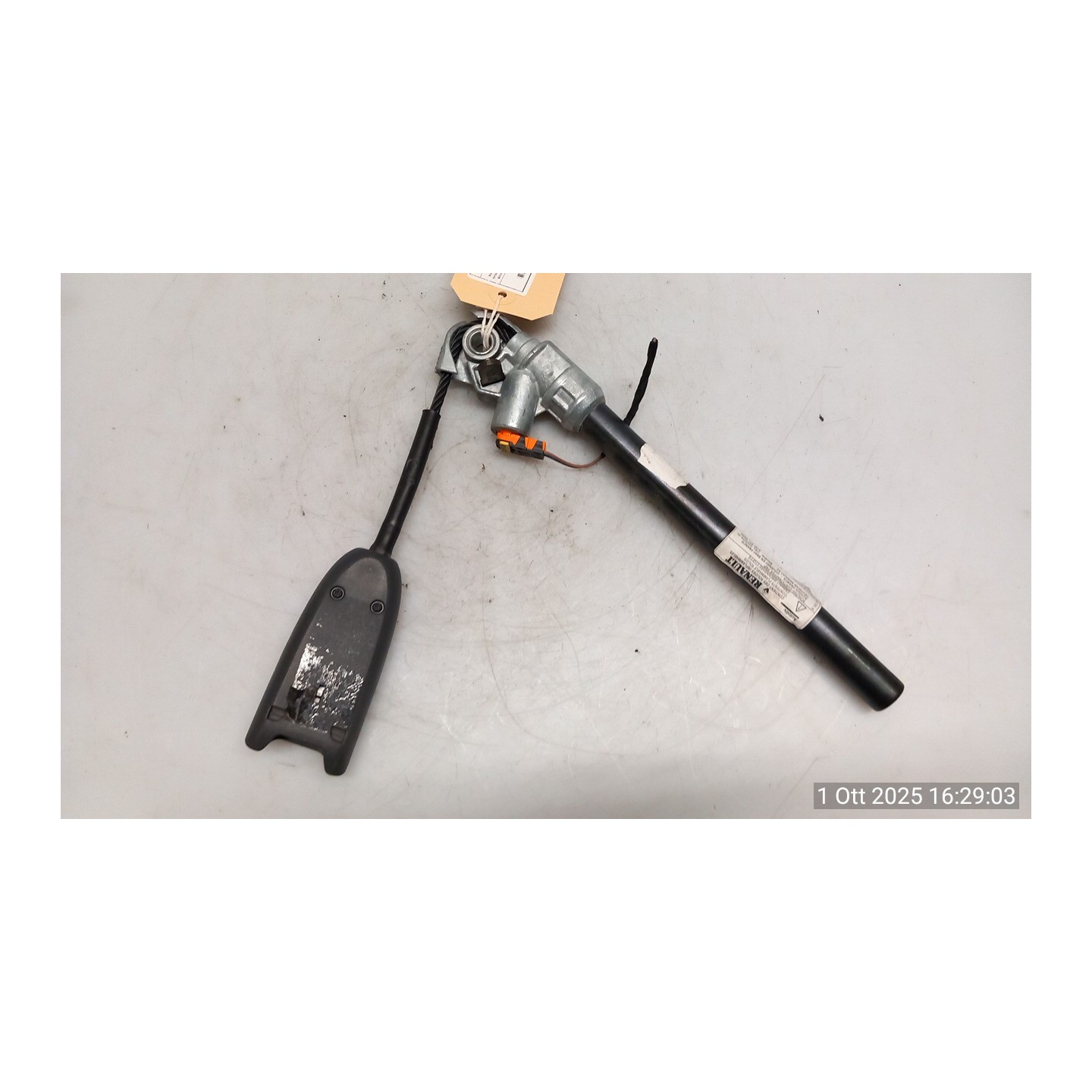 PRETENSIONATORE CINTURE SICUREZZA ANT. DX. 027 RENAULT SCENIC 2A SERIE (06/03-08/09) F9QE8 8200548994