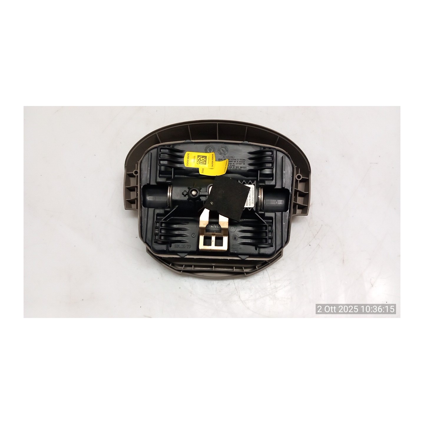 DISPOSITIVO AIRBAG LATO GUIDA 033 RENAULT SCENIC 2A SERIE (06/03-08/09) F9QE8 8200381851
