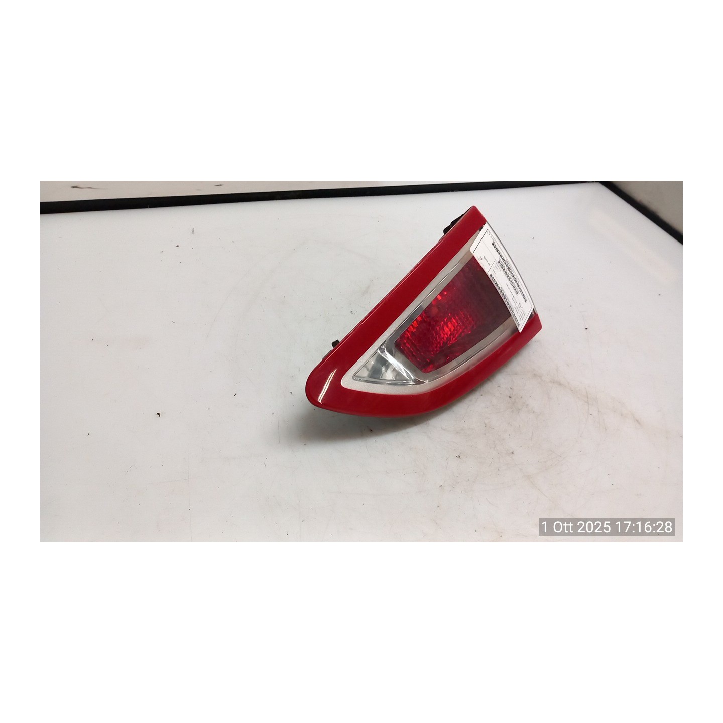 FANALE POST. PARTE INT. DX. 039 RENAULT SCENIC 3A SERIE (04/09-10/13) F9QN8 265500018R