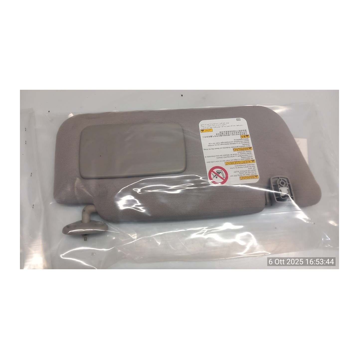 ALETTA PARASOLE PARABREZZA DX. 067 SUBARU FORESTER 2A SERIE (10/02-04/08 EJ20 92011SA330NE