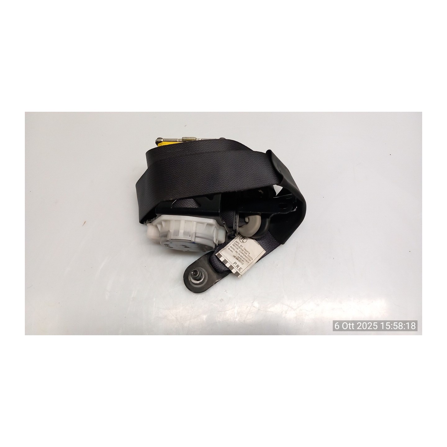 CINTURA DI SICUREZZA ANT. SX. 071 TOYOTA URBAN CRUISER (04/09-02/14) 1NRFE 7322052701B0
