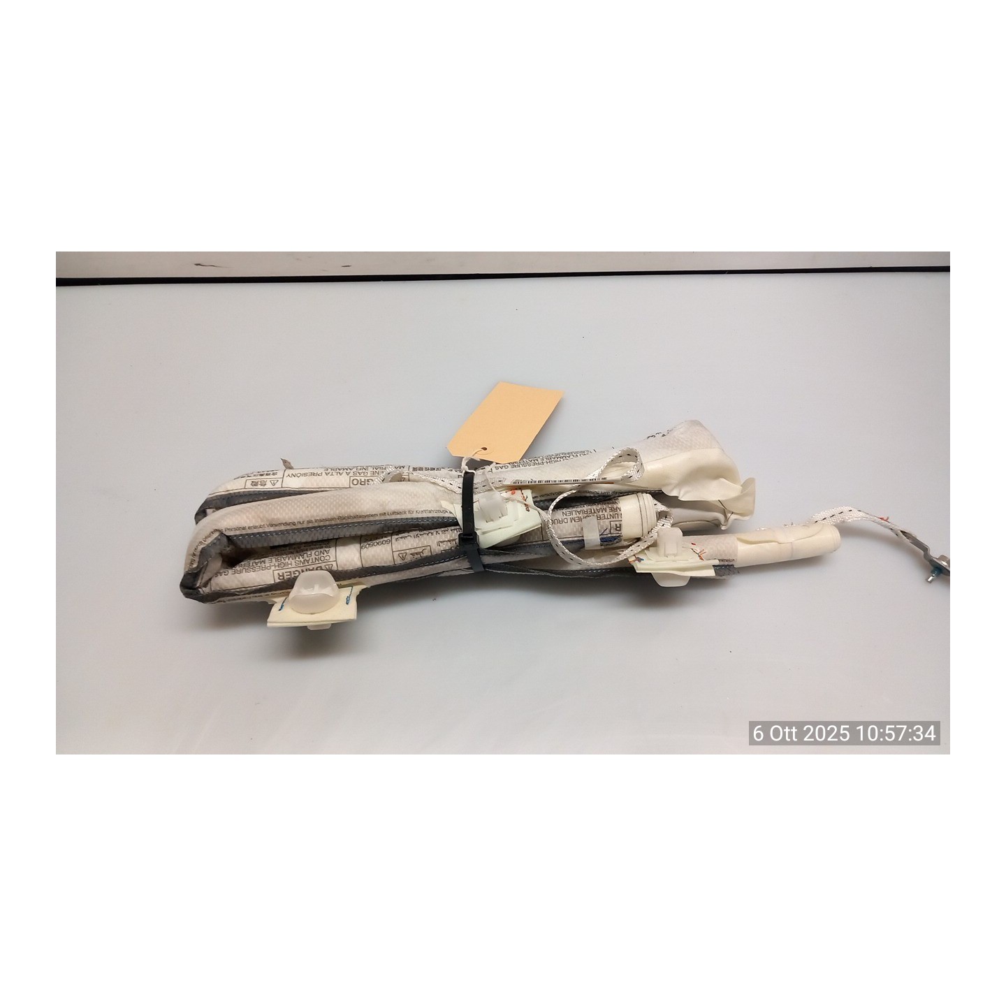 DISPOSITIVO AIRBAG A TENDINA DX. 080 TOYOTA URBAN CRUISER (04/09-02/14) 1NRFE 6217052081