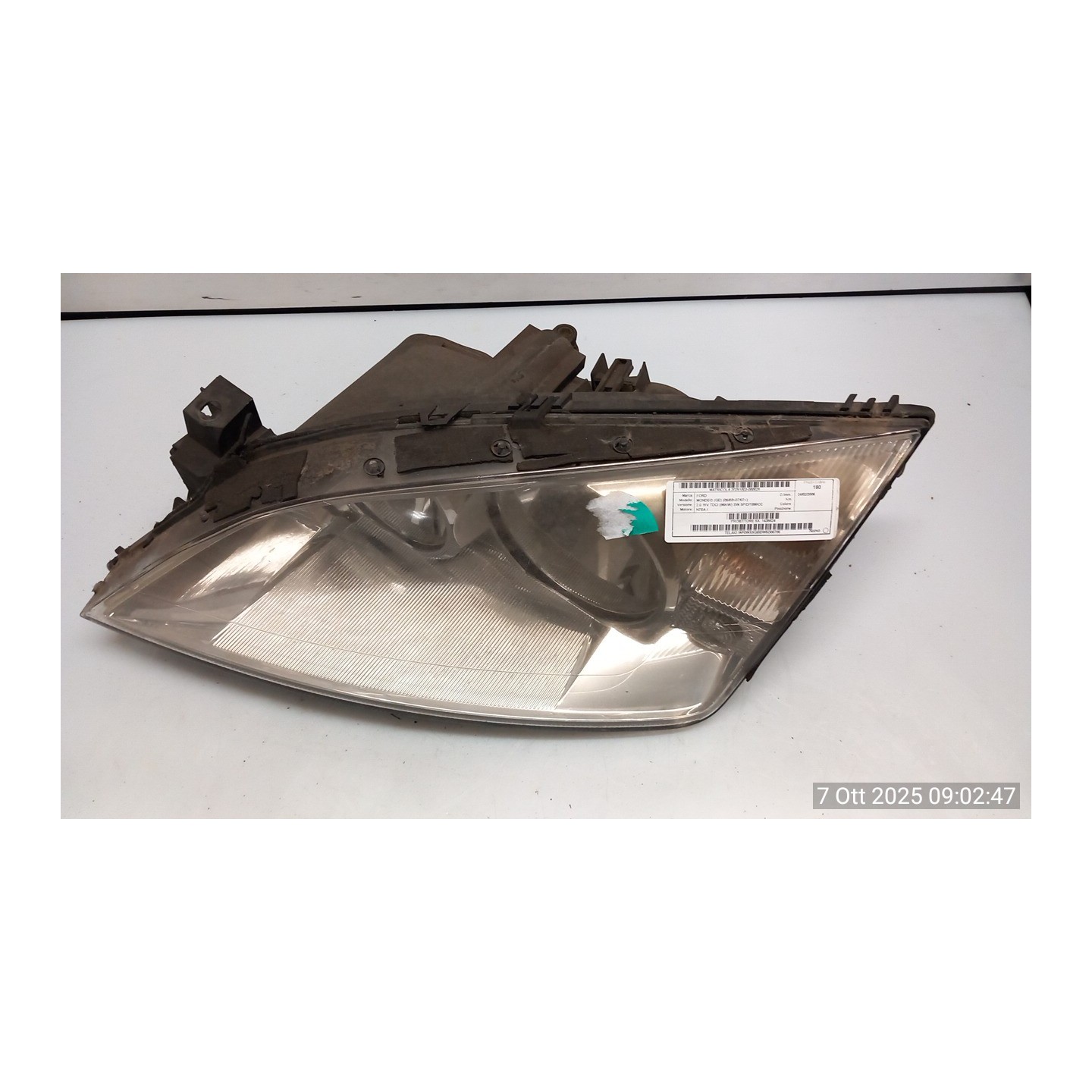 PROIETTORE SX. 028 FORD MONDEO (GE) (09/03-07/07) N7BA 1435624