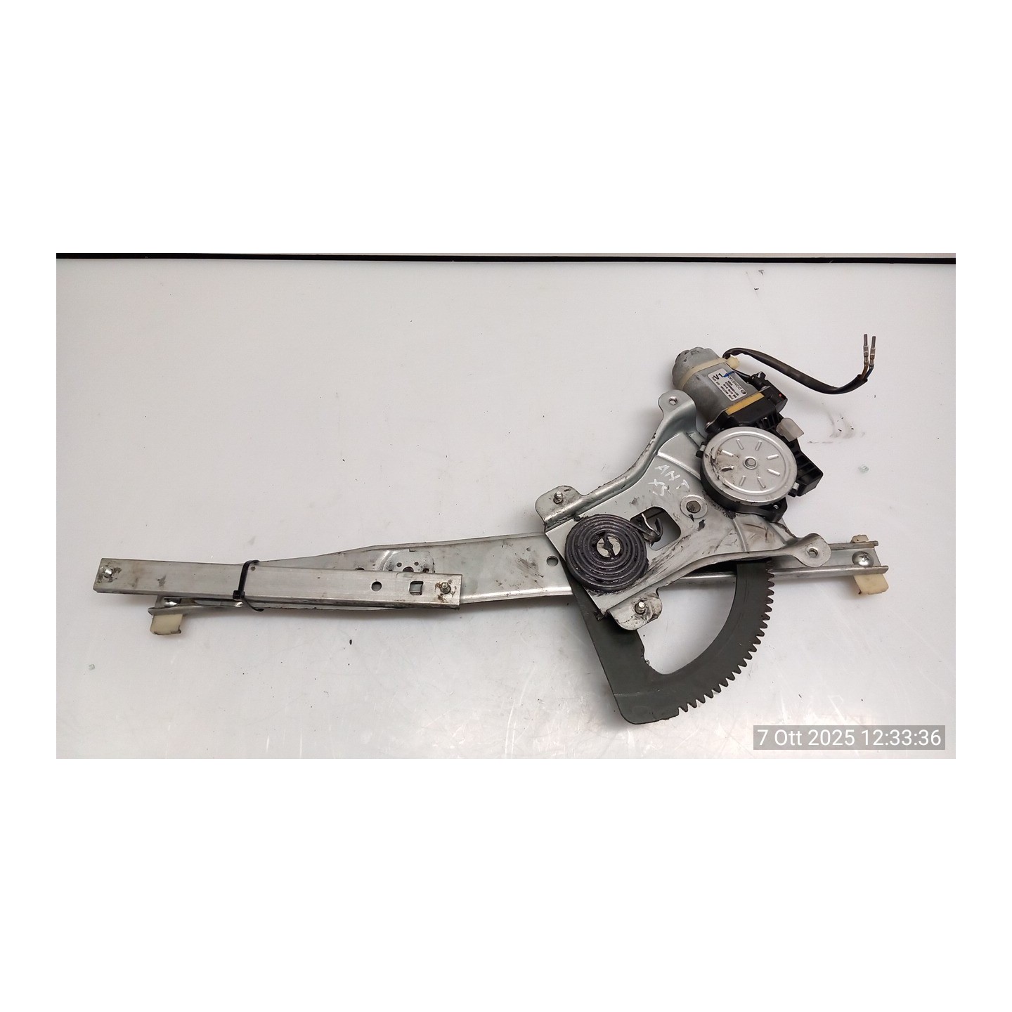 ALZACRISTALLO ELETTR. PORTA ANT. SX. 214 CHEVROLET (DAEWOO) AVEO (T250) (06/08-11/12) B12D1 96541783