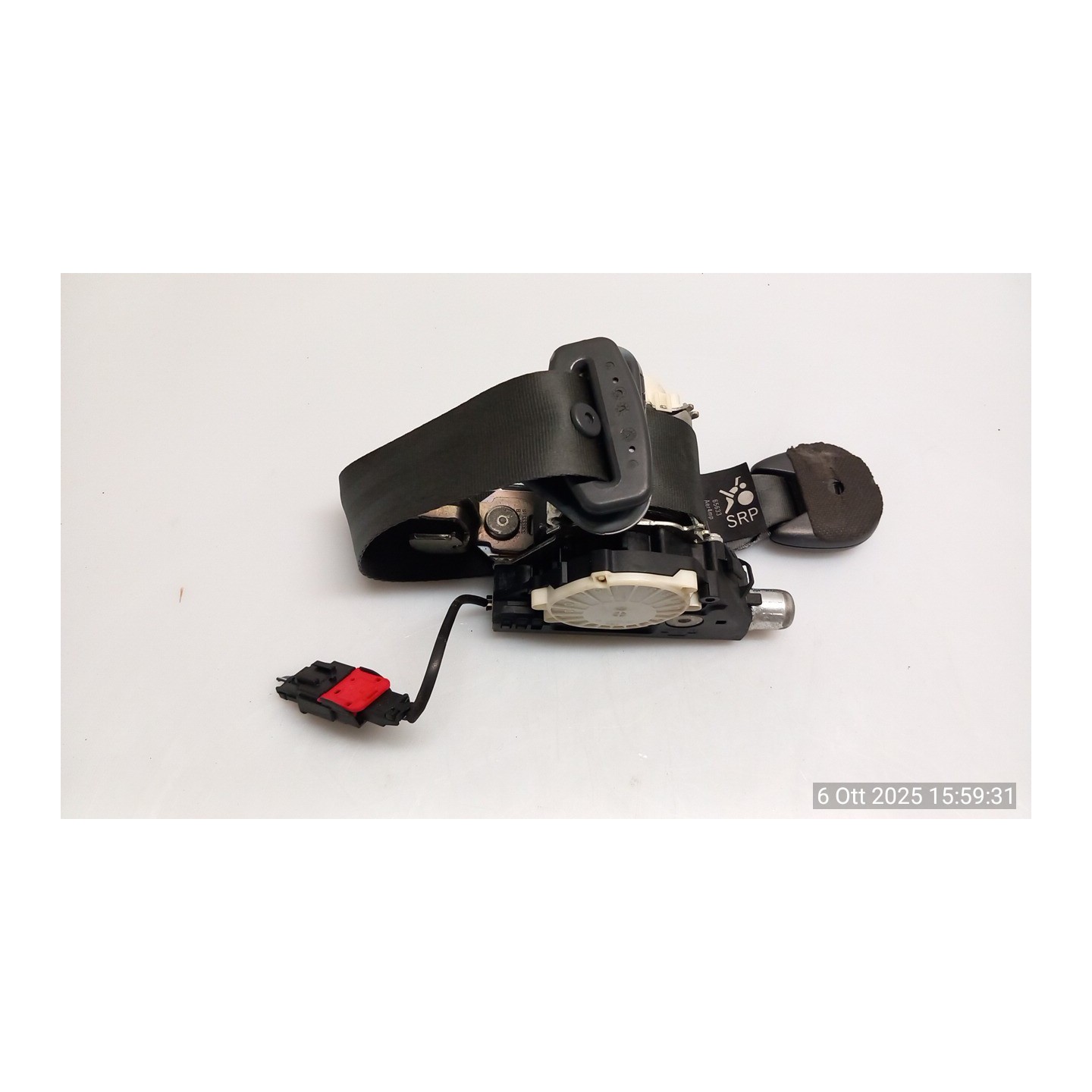 CINTURA DI SICUREZZA ANT. DX. 022 RENAULT CLIO 3A SERIE (05/09-) D4FL7 8200838217