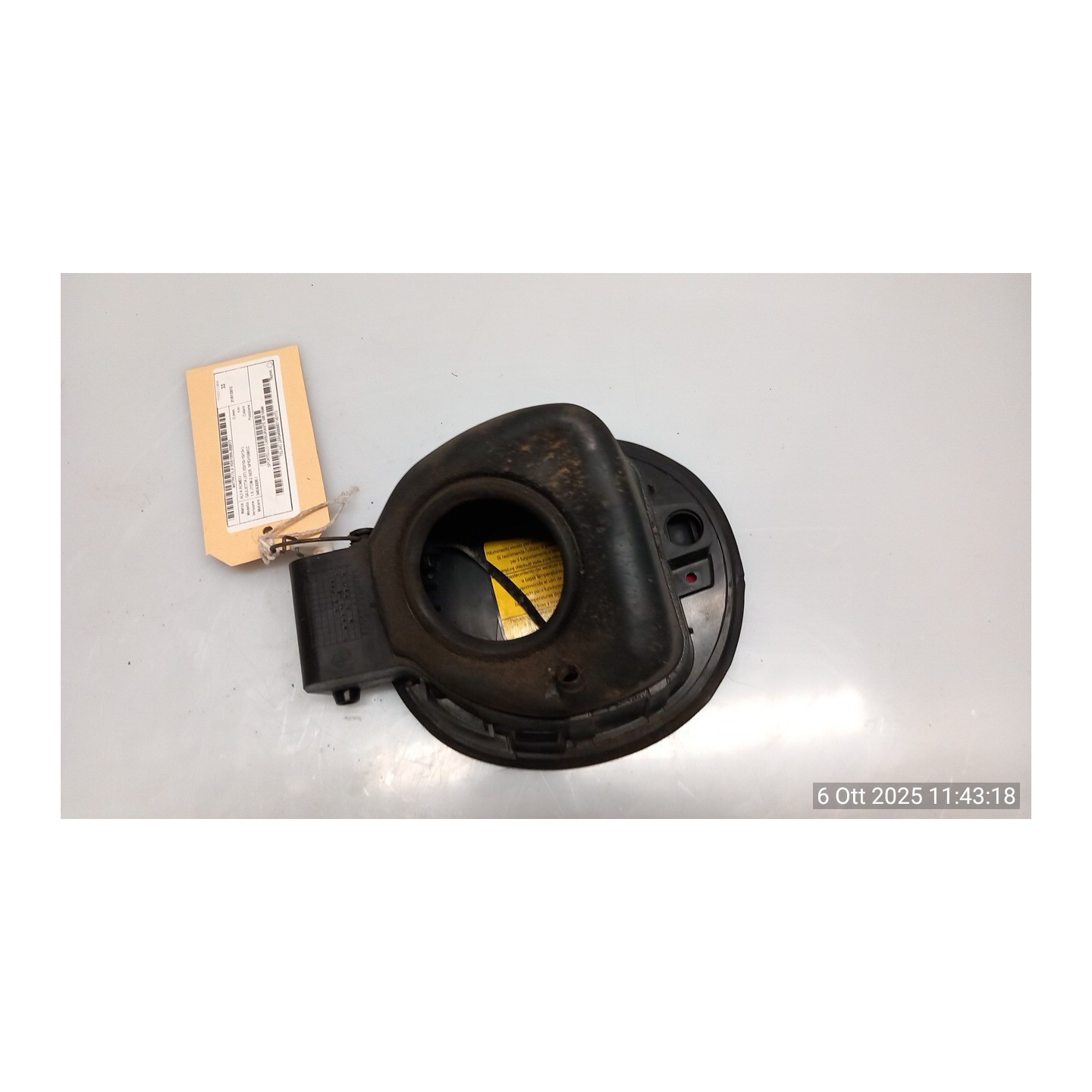 SPORTELLO CARBURANTE 072 ALFA ROMEO GIULIETTA (X7) (03/10-10/13) 940A3000 50518948