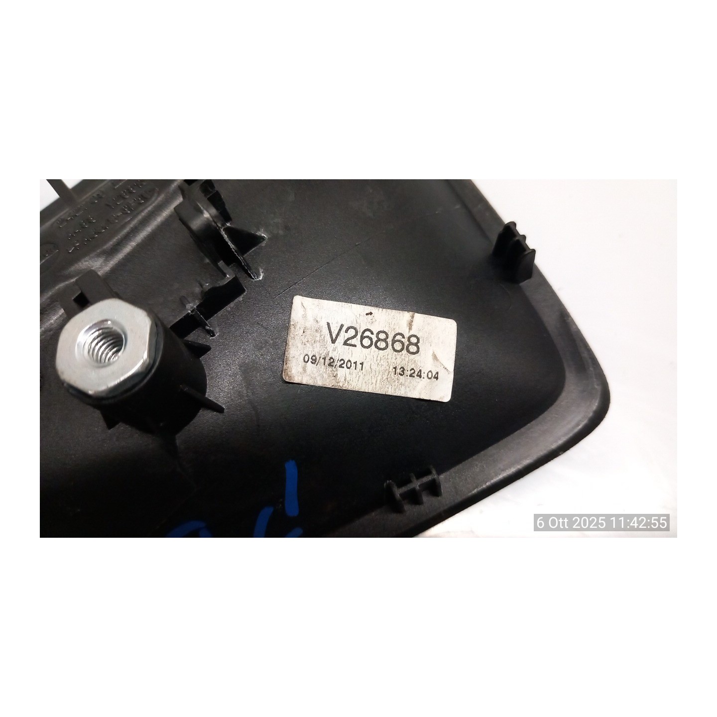 MANIGLIA PORTA POST. DX. 078 ALFA ROMEO GIULIETTA (X7) (03/10-10/13) 940A3000 156098844