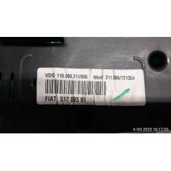 STRUMENTAZIONE COMPL. 135 LANCIA YPSILON (TE) (06/03-09/06) 188A4000 51712351