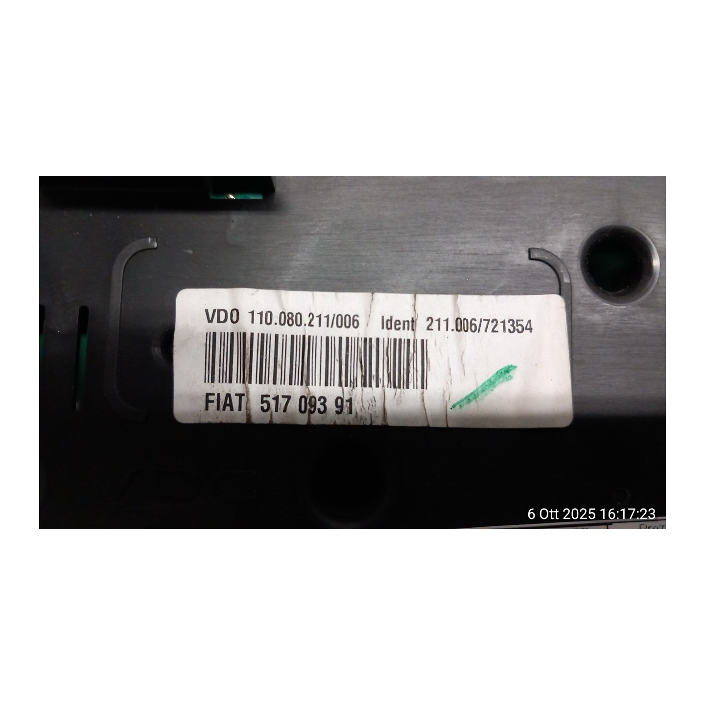 STRUMENTAZIONE COMPL. 135 LANCIA YPSILON (TE) (06/03-09/06) 188A4000 51712351