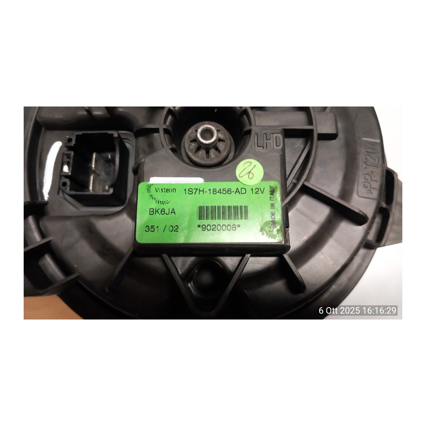 MOTORINO VENTILAZIONE ABITACOLO 141 FORD FOCUS (CAK) (10/01-04/05) FYDB 1111936