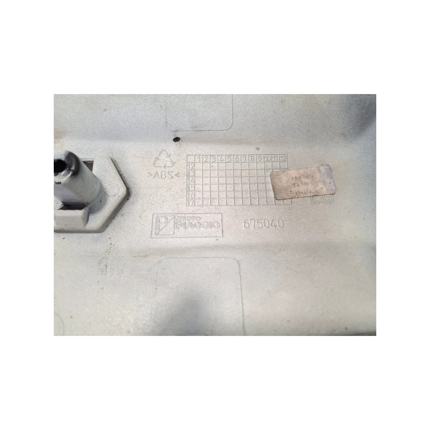 Supporto stemma anteriore Piaggio Vespa 125 LX 3V i.e. (12-14) Vespa 125 LX 3V i.e. Touring 