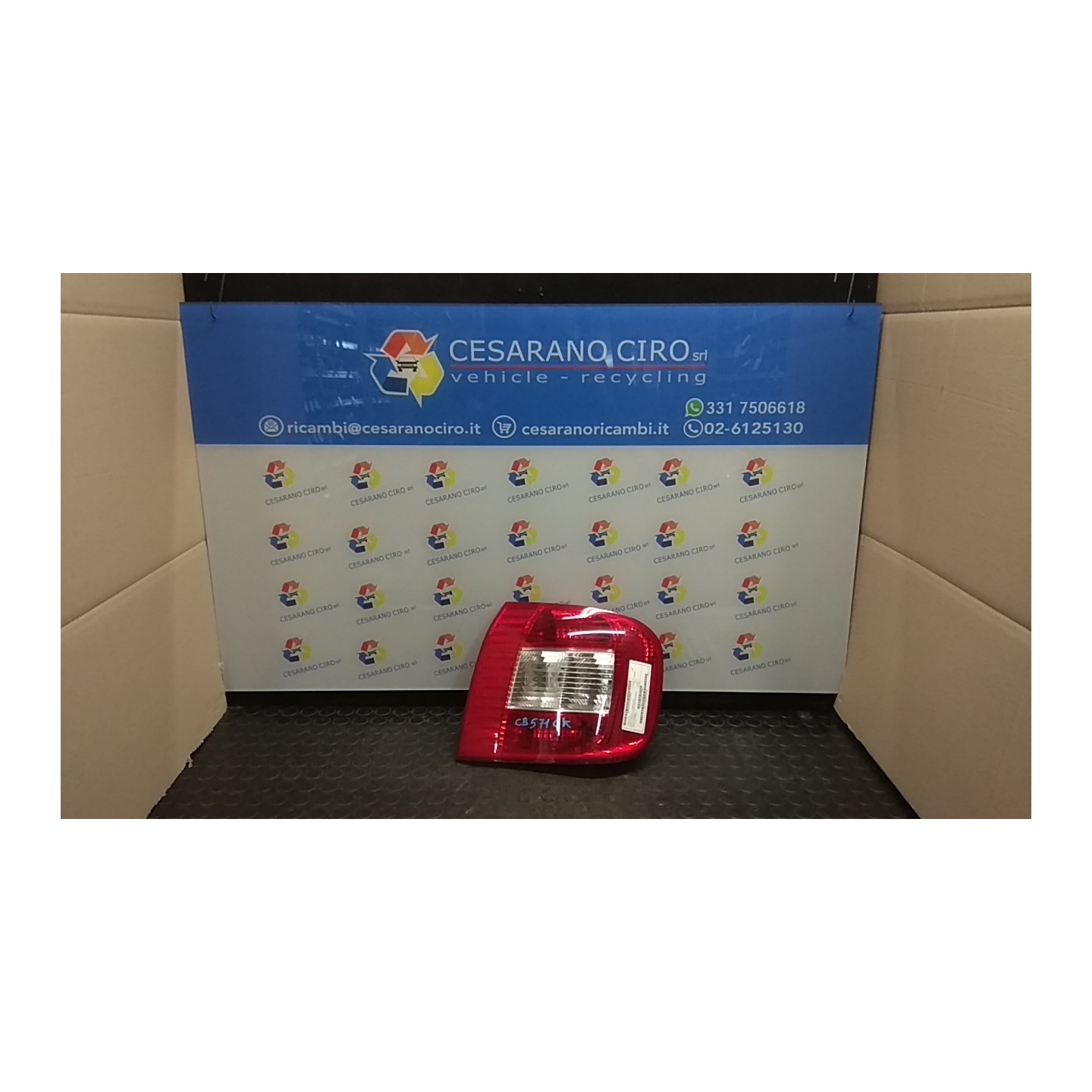 FANALE POST. DX. 058 FIAT MULTIPLA (1F) (05/04-04/12) 182B6000 51720552