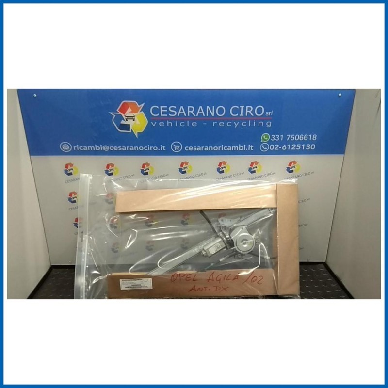 ALZACRISTALLO ELETTR. PORTA ANT. C/M DX.