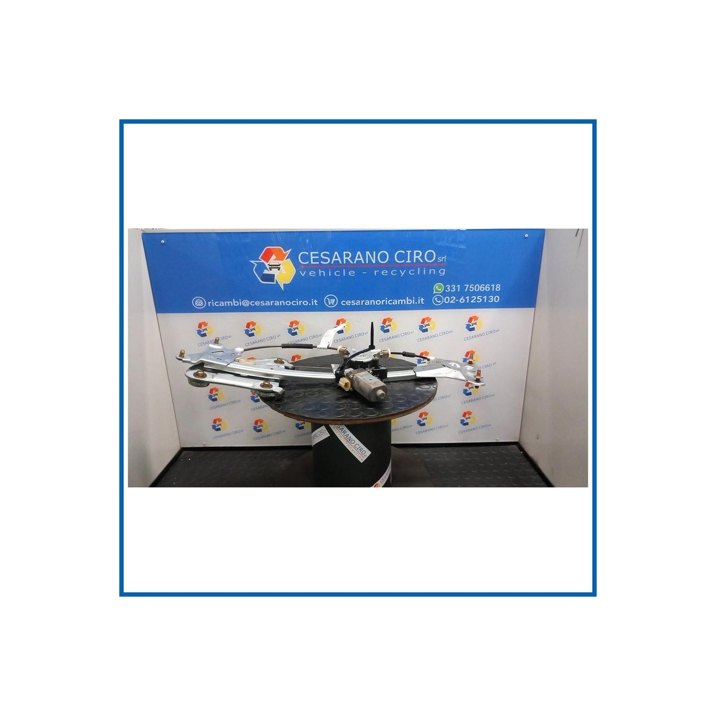 ALZACRISTALLO ELETTR. PORTA ANT. DX. HYUNDAI COUPE' (01/02>10/06